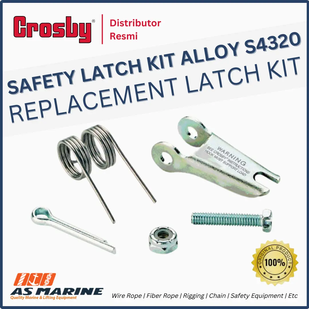 safety latch kit alloy crosby s4320